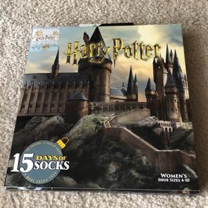Womens Harry Potter 15 Days of Socks